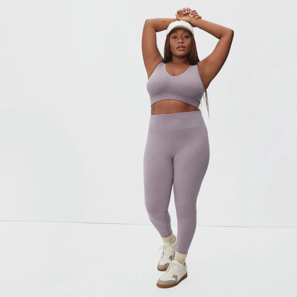 The Seamless Legging | Dusty Lavender