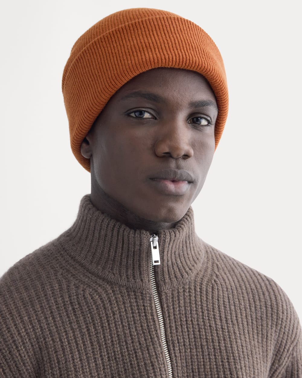 The Cabin Beanie | Rust