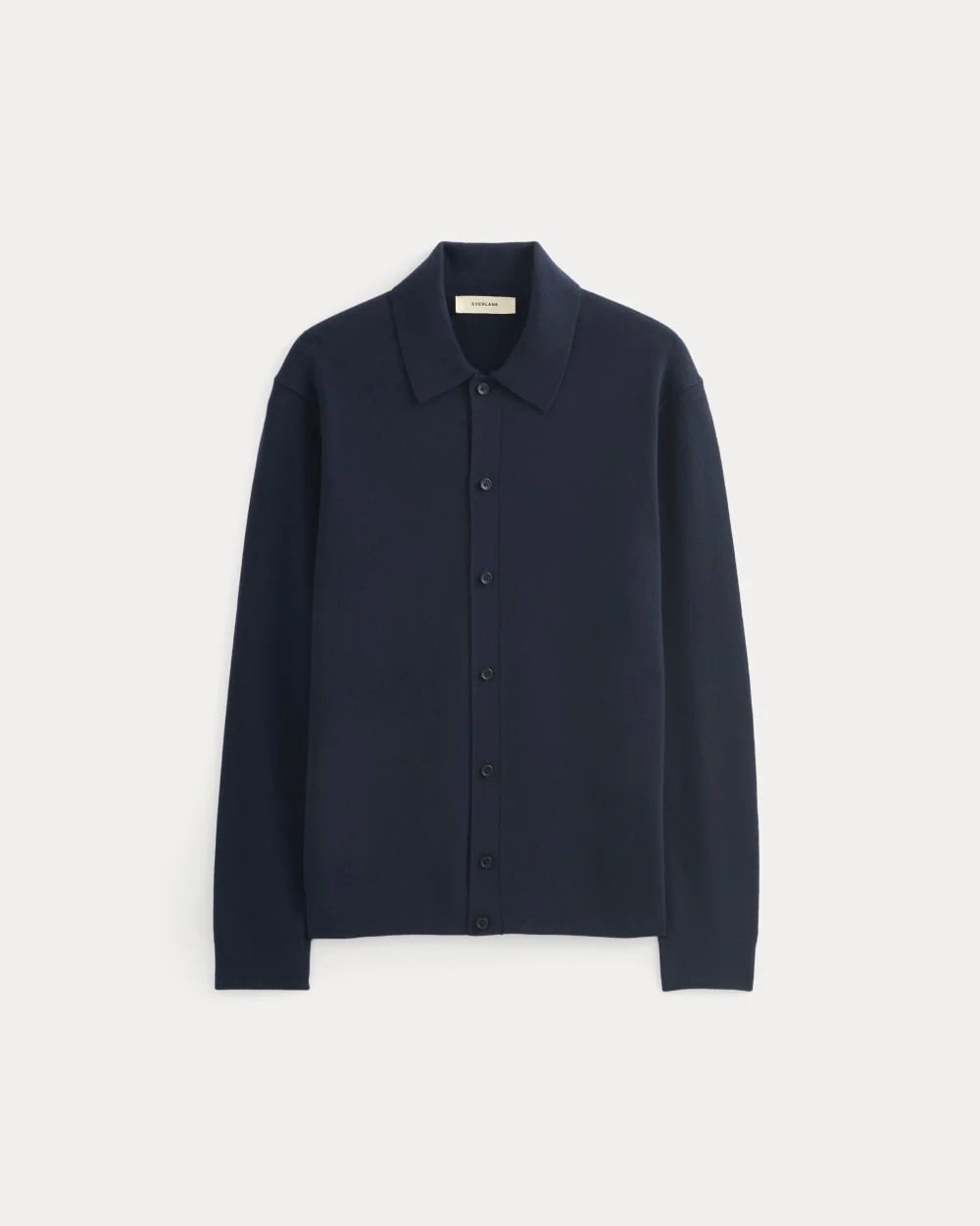 Ultrasoft Button-Down Sweater |  Navy