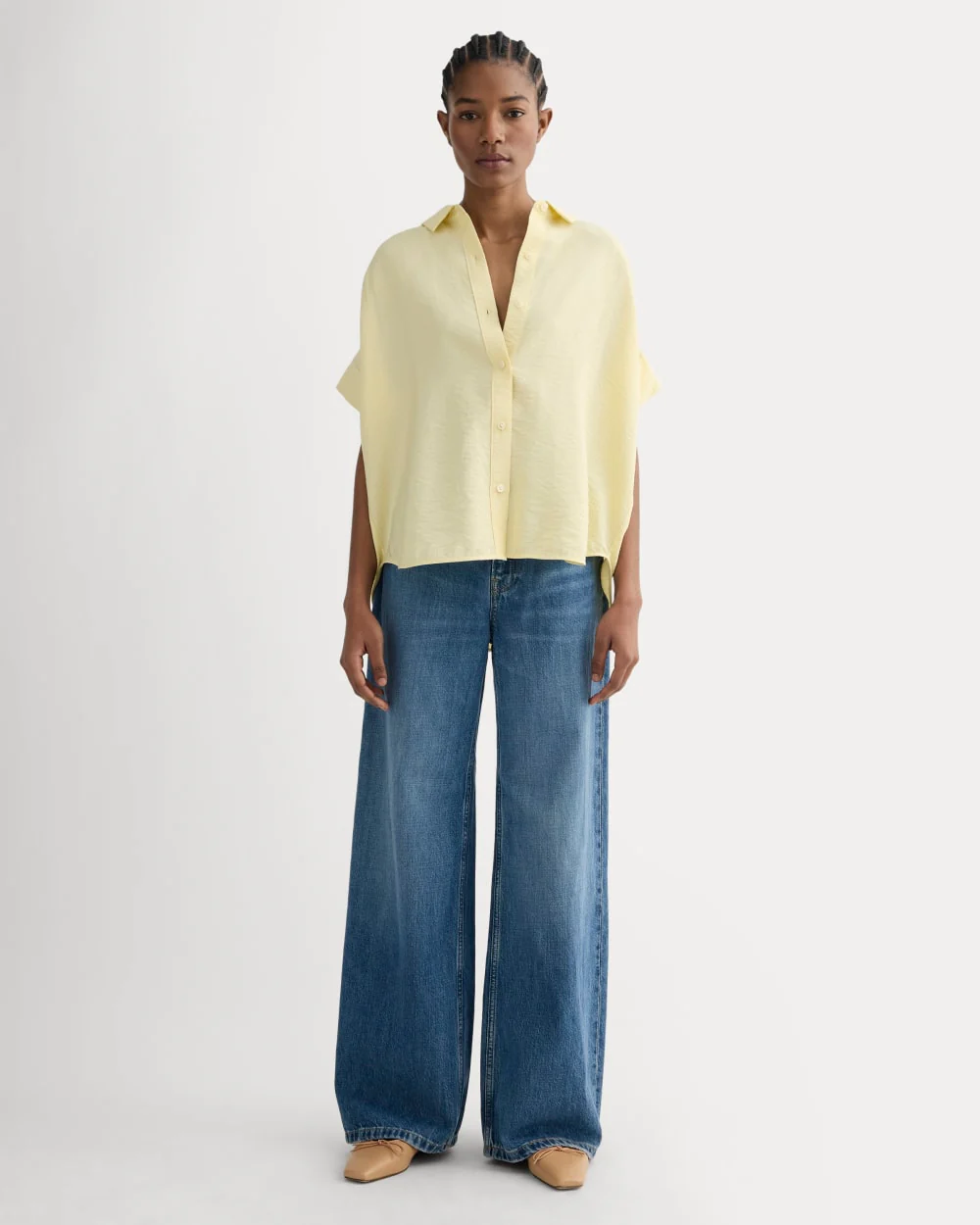 The Square Shirt in SoftLuxe | Banana Crepe