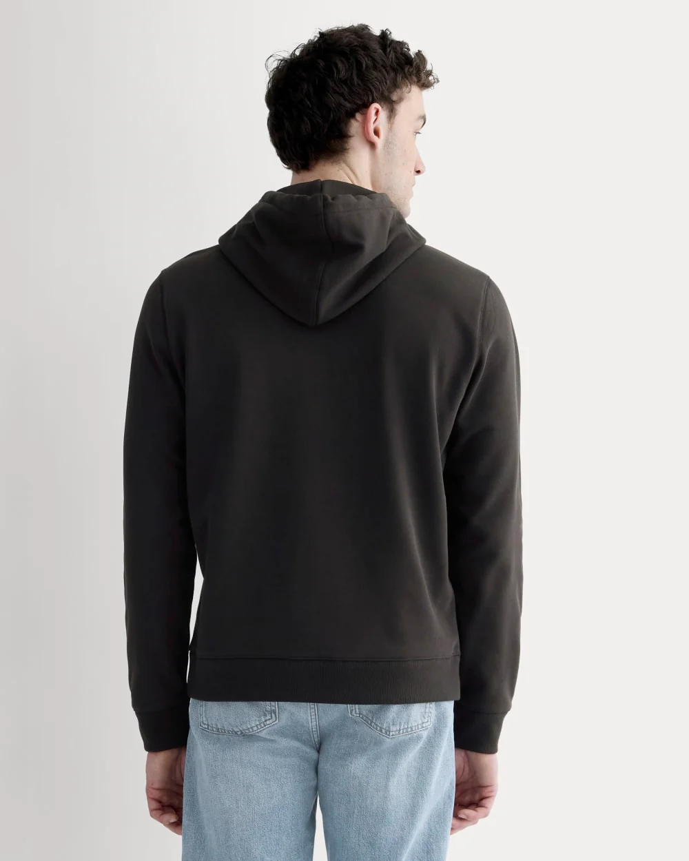 The Off-Duty Terry Hoodie | Black