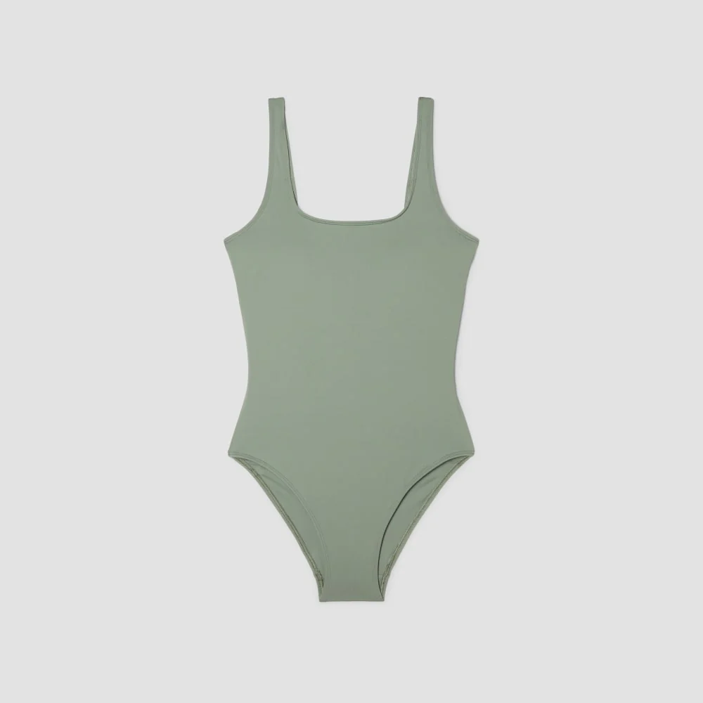 The Square-Neck One-Piece | Herb