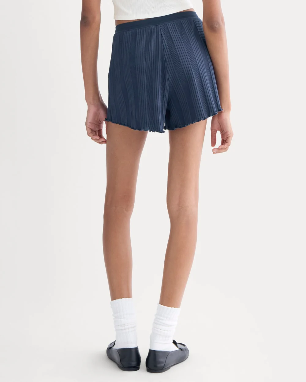 Lounge Rib Short | Navy