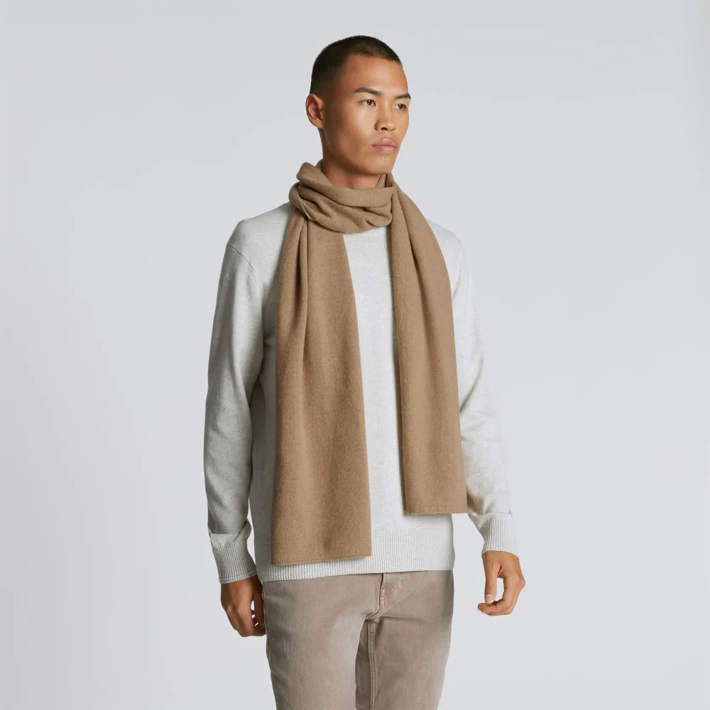 The Cashmere Scarf | Light Camel