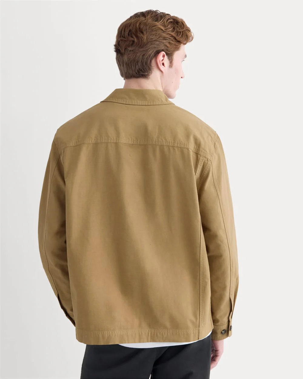 Utility Shirt Jacket | Aged Brass
