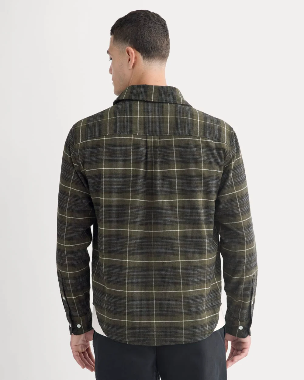 Brushed Flannel Shirt | Heather Beech