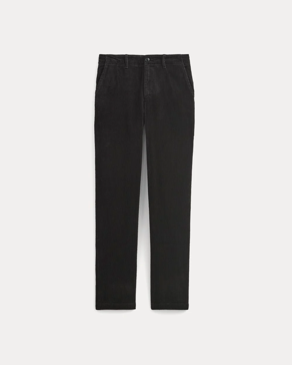 Wide Wale Corduroy Trouser | Black