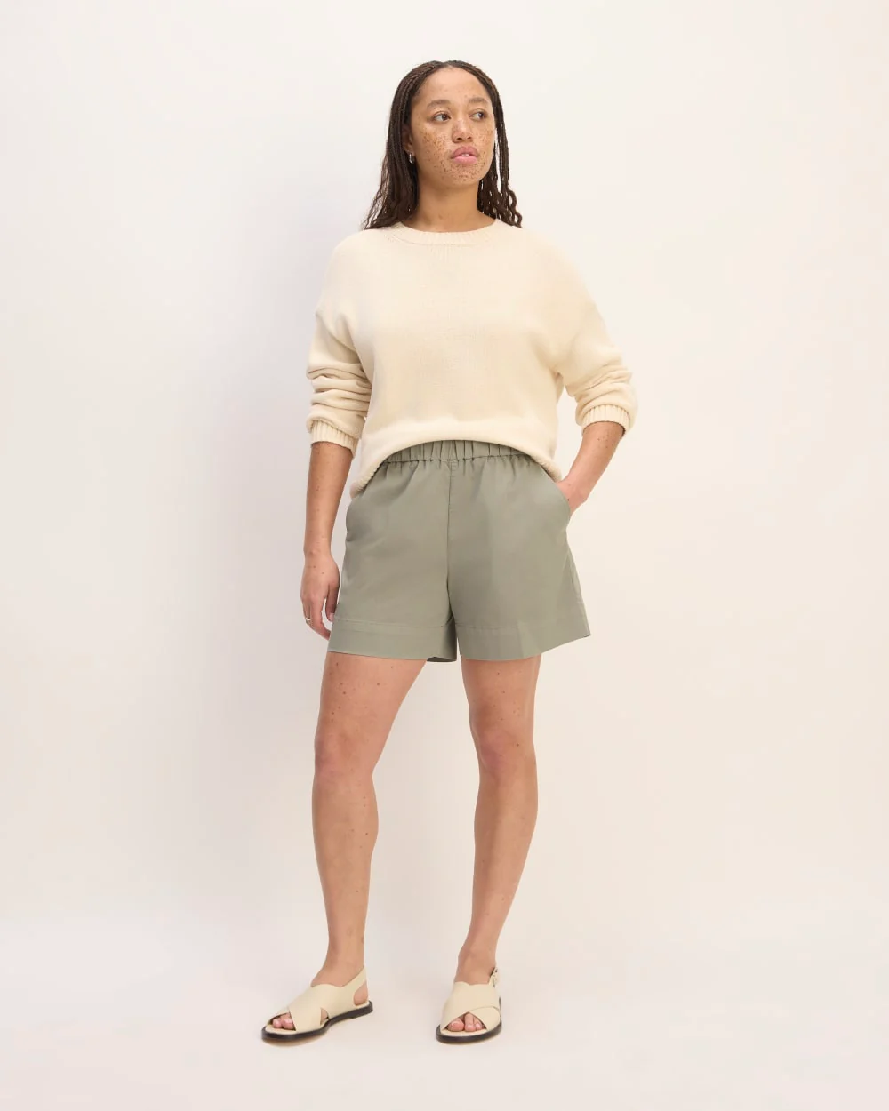 The Easy Short | Sage Green
