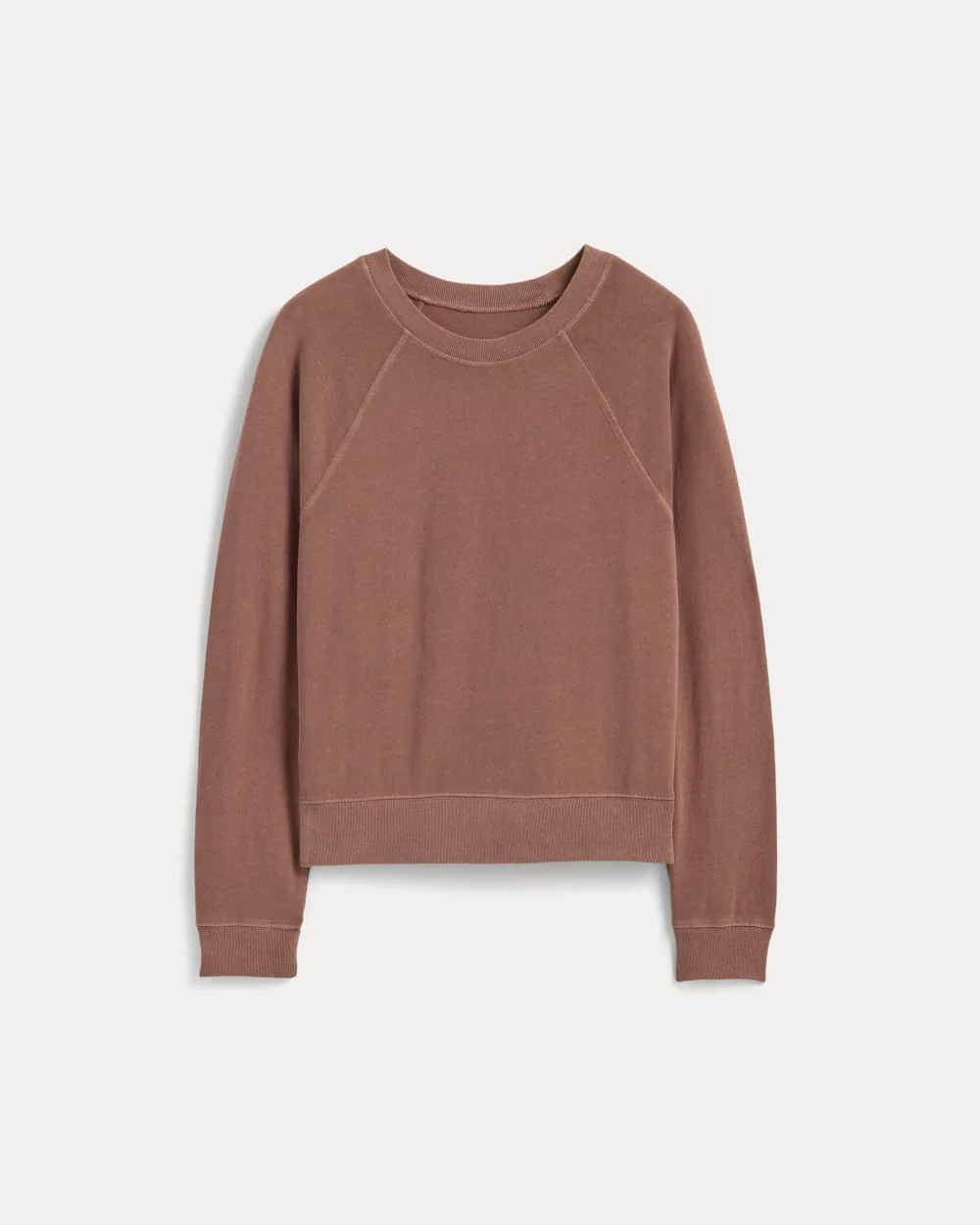 The Off-Duty Long-Sleeve Tee | Brown Garment Dye