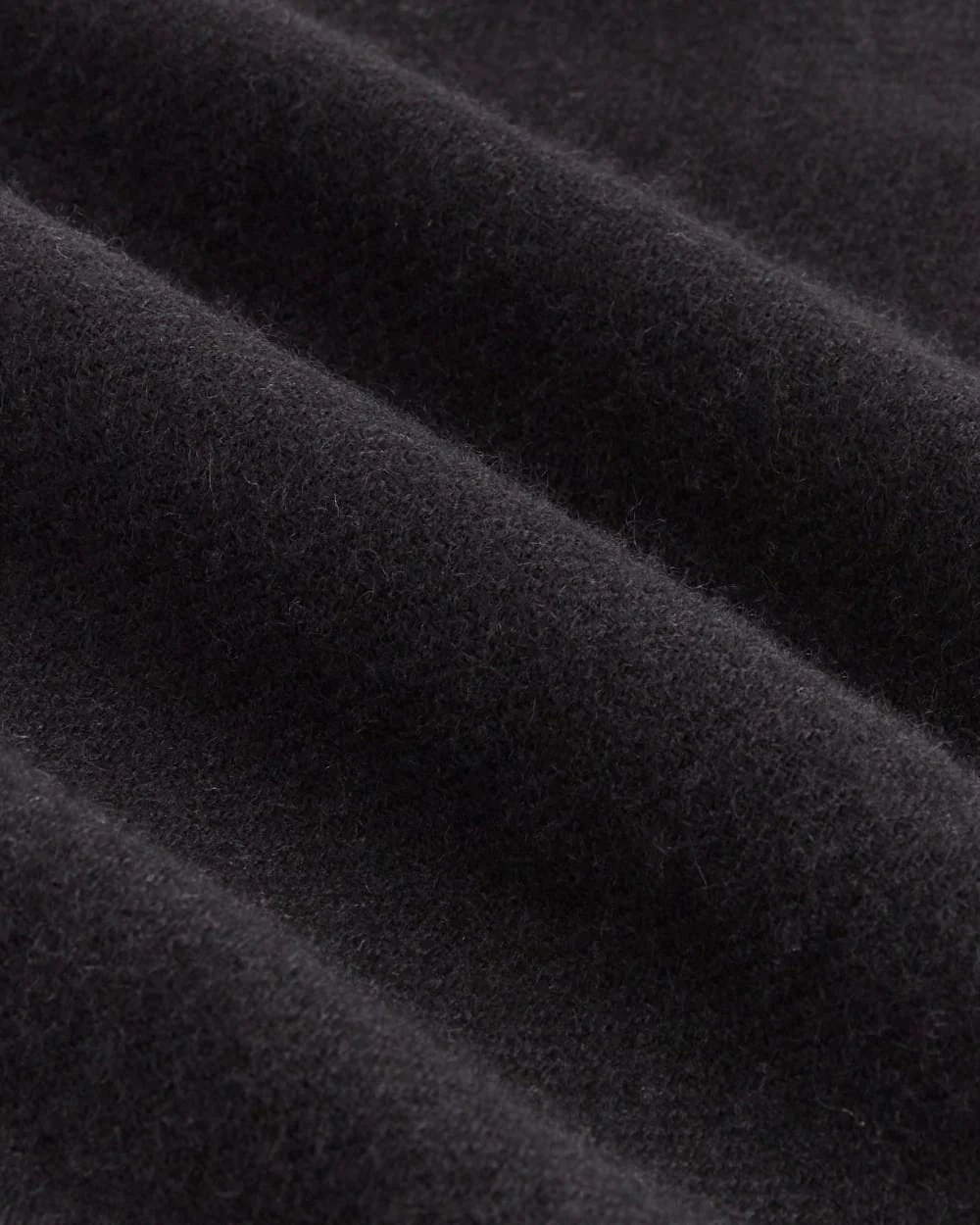 The Feather Cashmere Bandana | Black