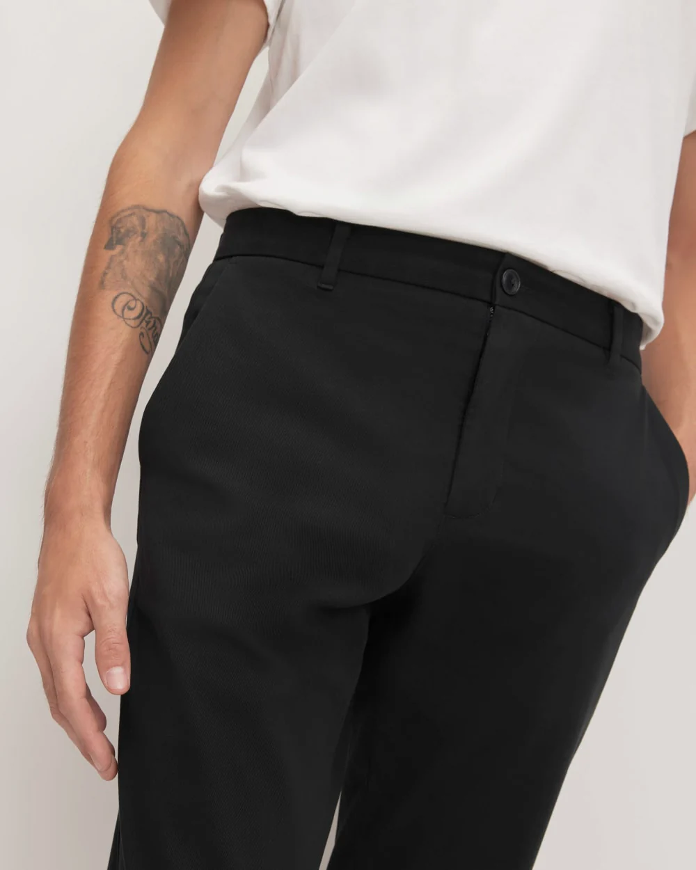 The Performance Chino | Uniform | Black | Athletic