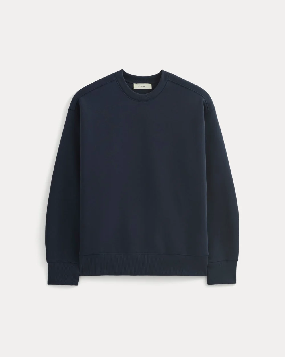 Luxe Fleece Crew Pullover | Navy