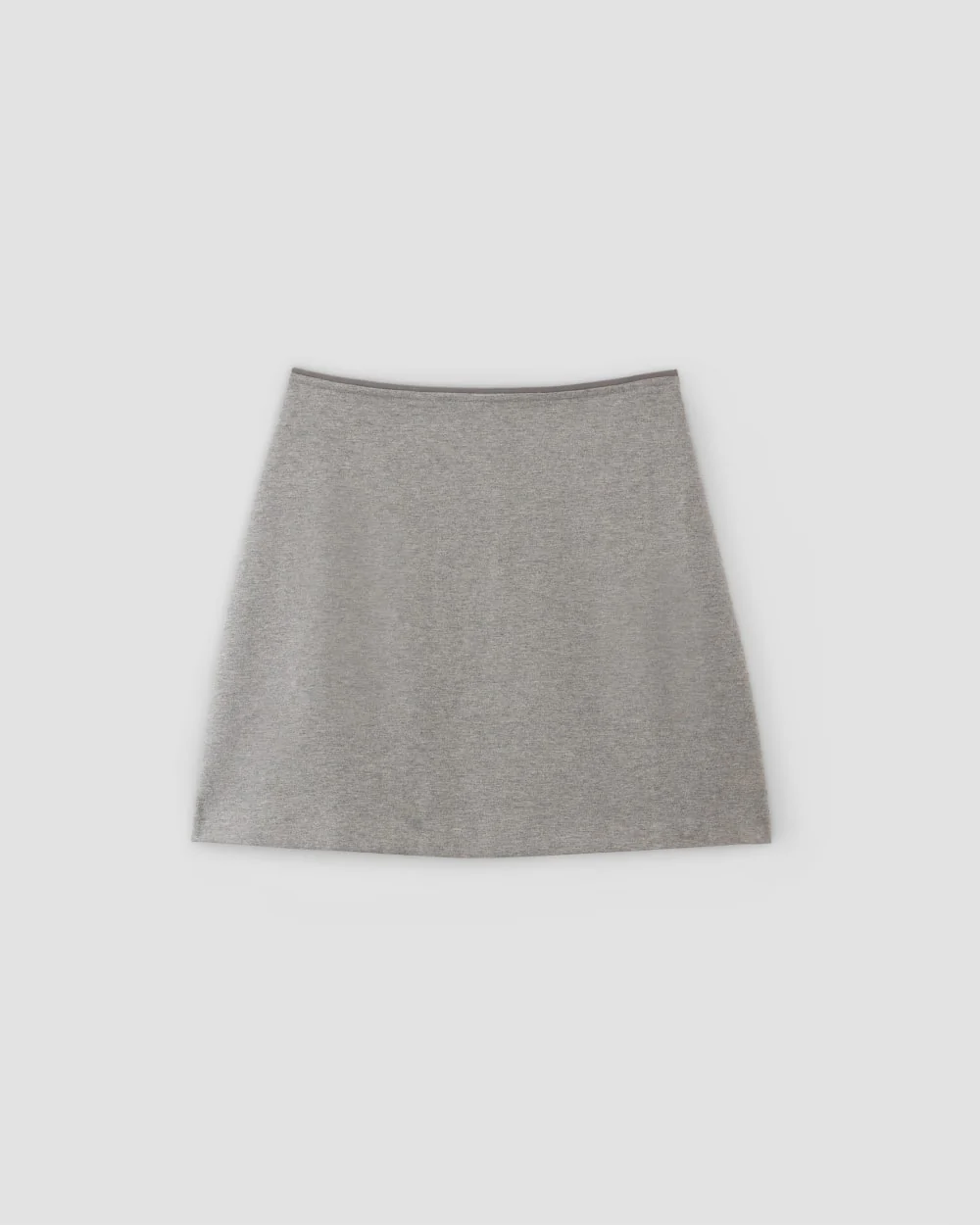 The Dream Mini Skirt | Mid Heather Grey