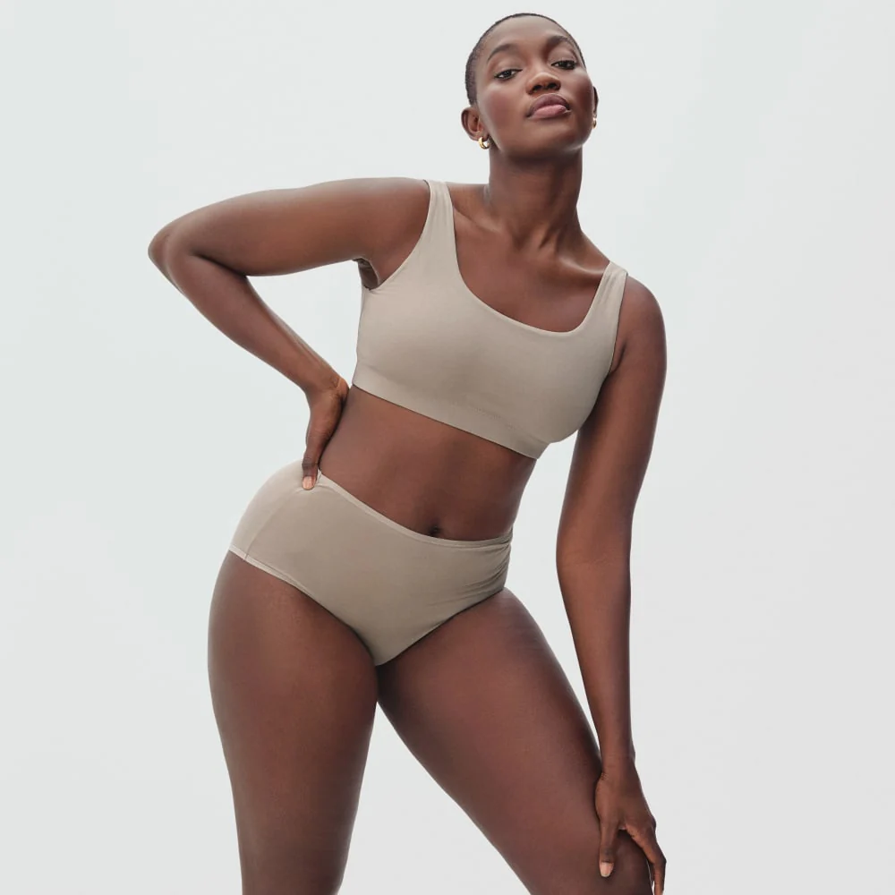 The Cotton High-Rise Hipster | Burnt Sugar