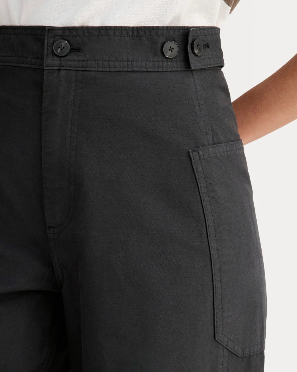 The Fatigue Barrel Pant | Black