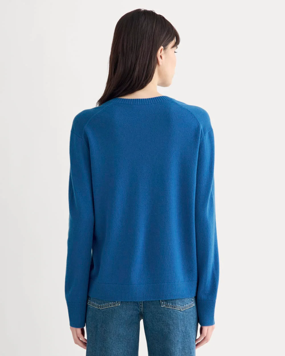 The Classic V in Cashmere | Classic Blue