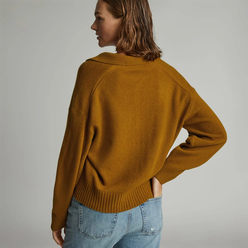 The Cashmere Polo | Tapenade