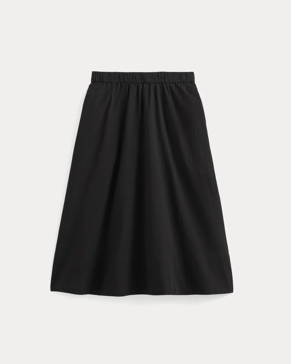 The Gauze Tiered Skirt | Black