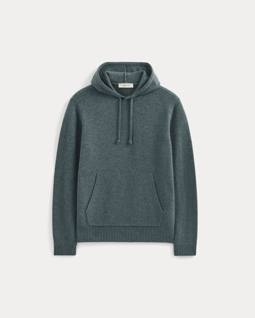 The Felted Merino Hoodie | Heather Midnight Navy