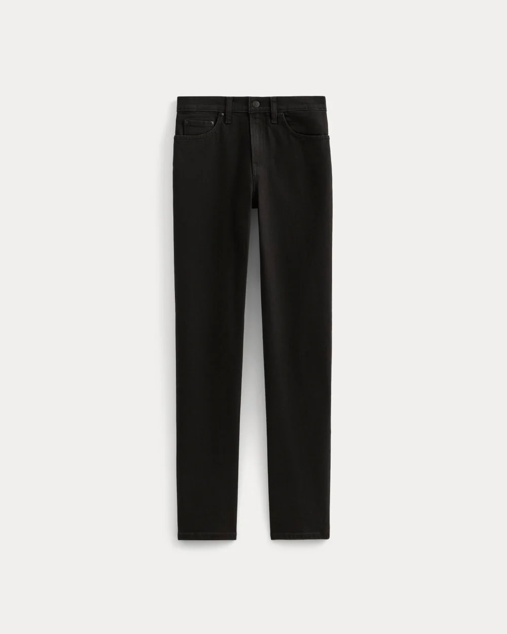 The Organic Cotton Straight-Leg Jean |  Black