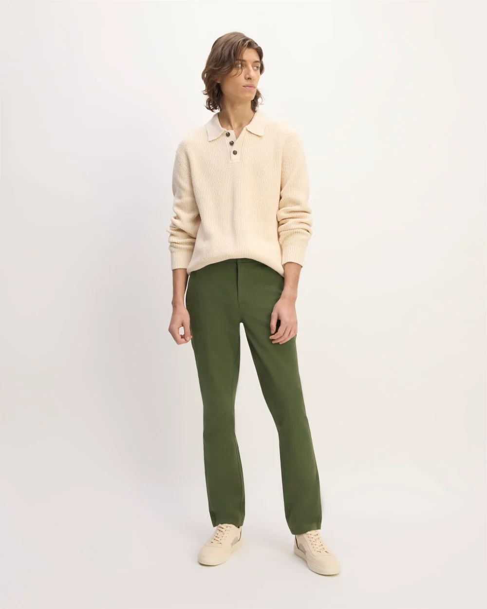The Performance Chino | Uniform | Deep Moss Green | Slim