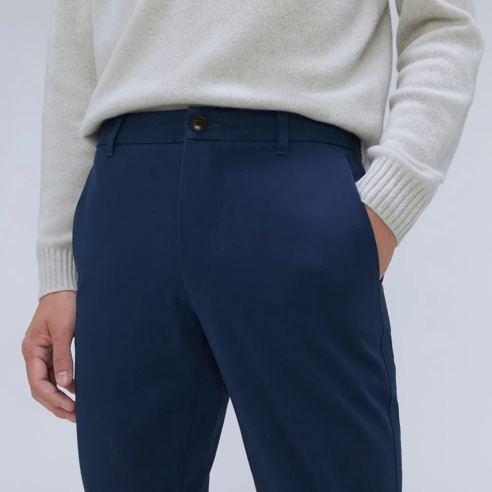 The Straight Fit Performance Chino | Uniform | Deep Navy | Straight