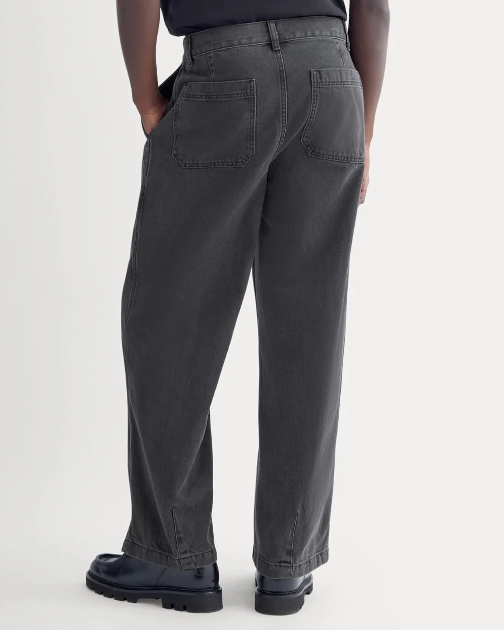 Baggy Rigid Jean | Washed Black | 32