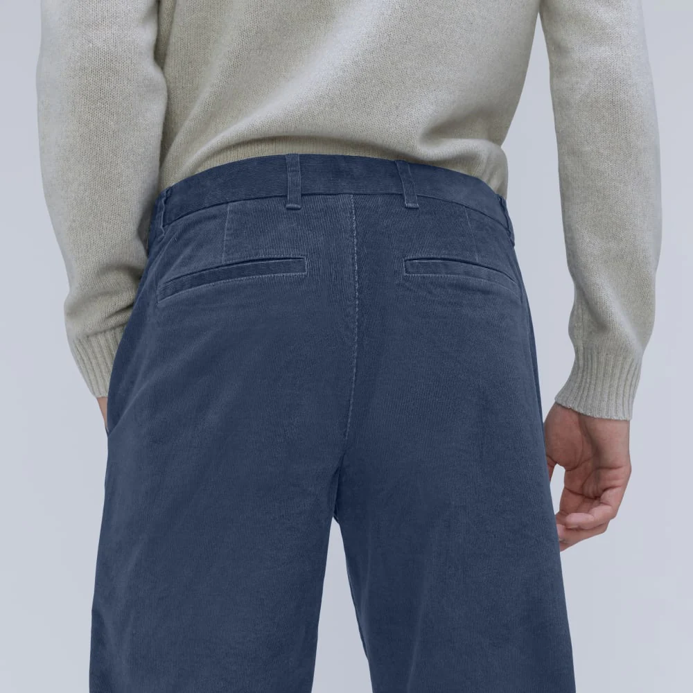 The Straight Fit Corduroy Pant | Insignia Blue