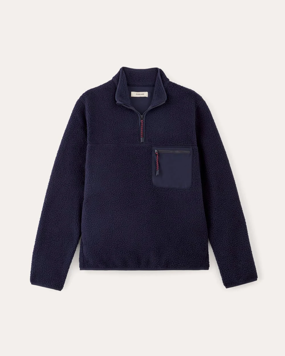 The Teddy Quarter-Zip Fleece | Navy