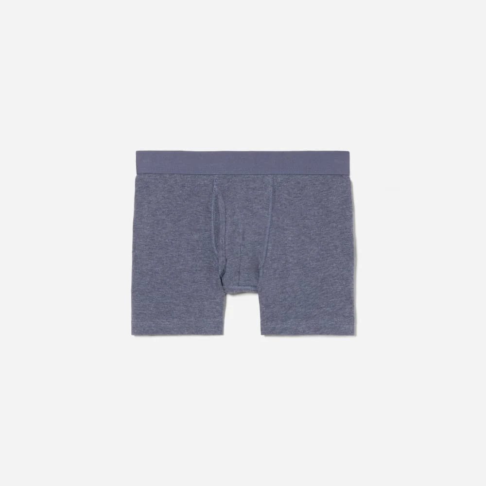 The Supima® Boxer Brief | Uniform | Heather Blue