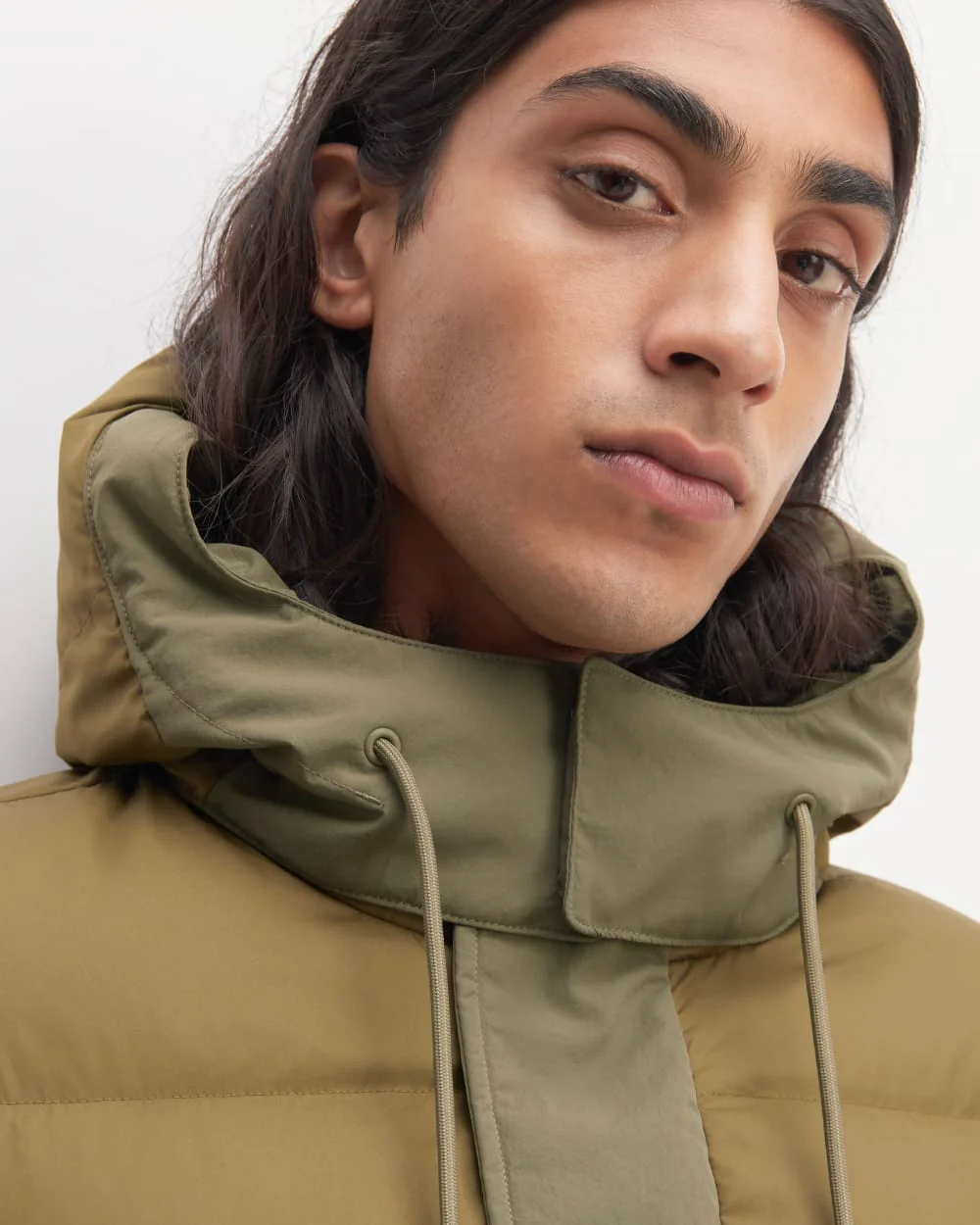 The ReNew Short Puffer | Kalamata / Beech