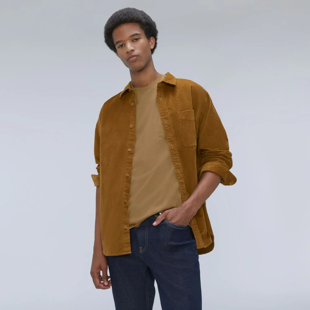 The Organic Cotton Pocket Tee | Dark Brown