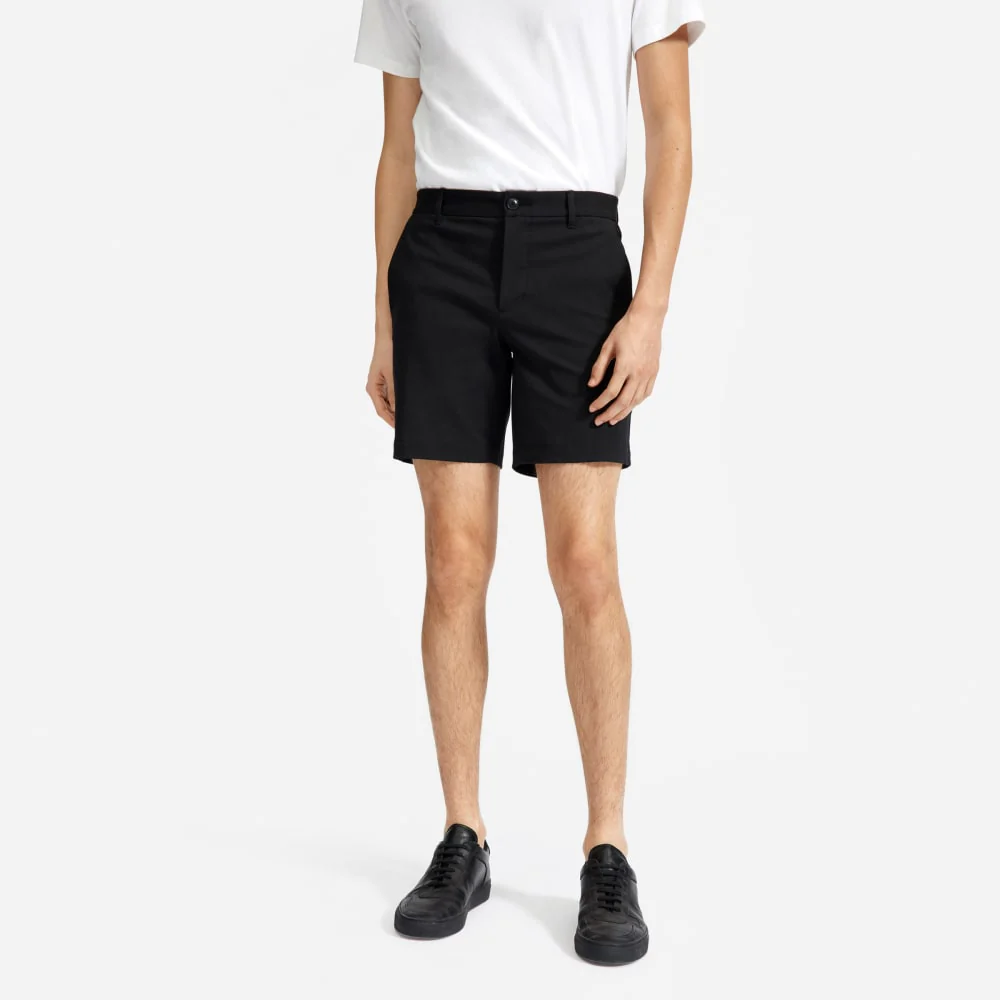The 7” Slim-Fit Performance Chino Short | Black