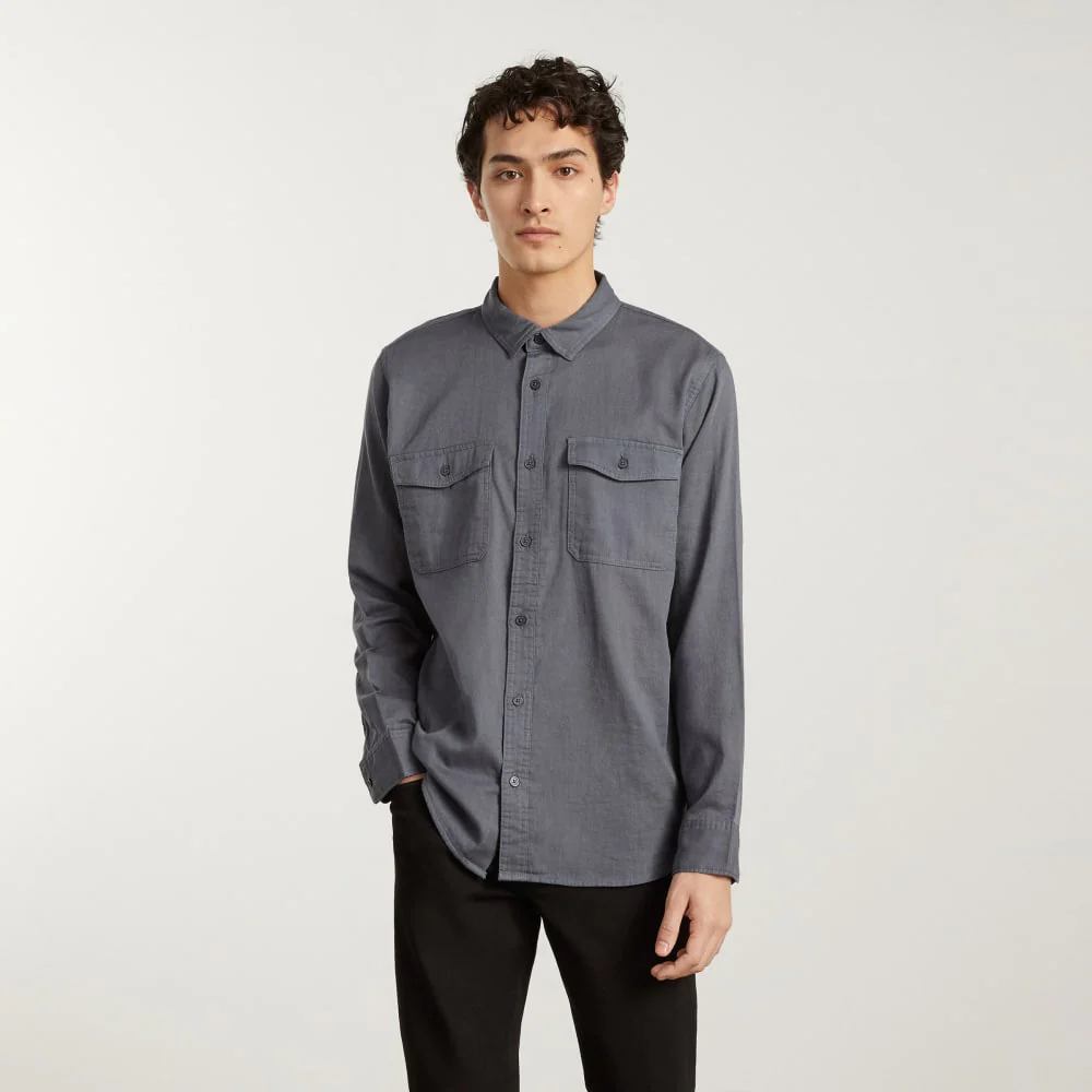 The Long-Sleeve Summer Shirt | Slate