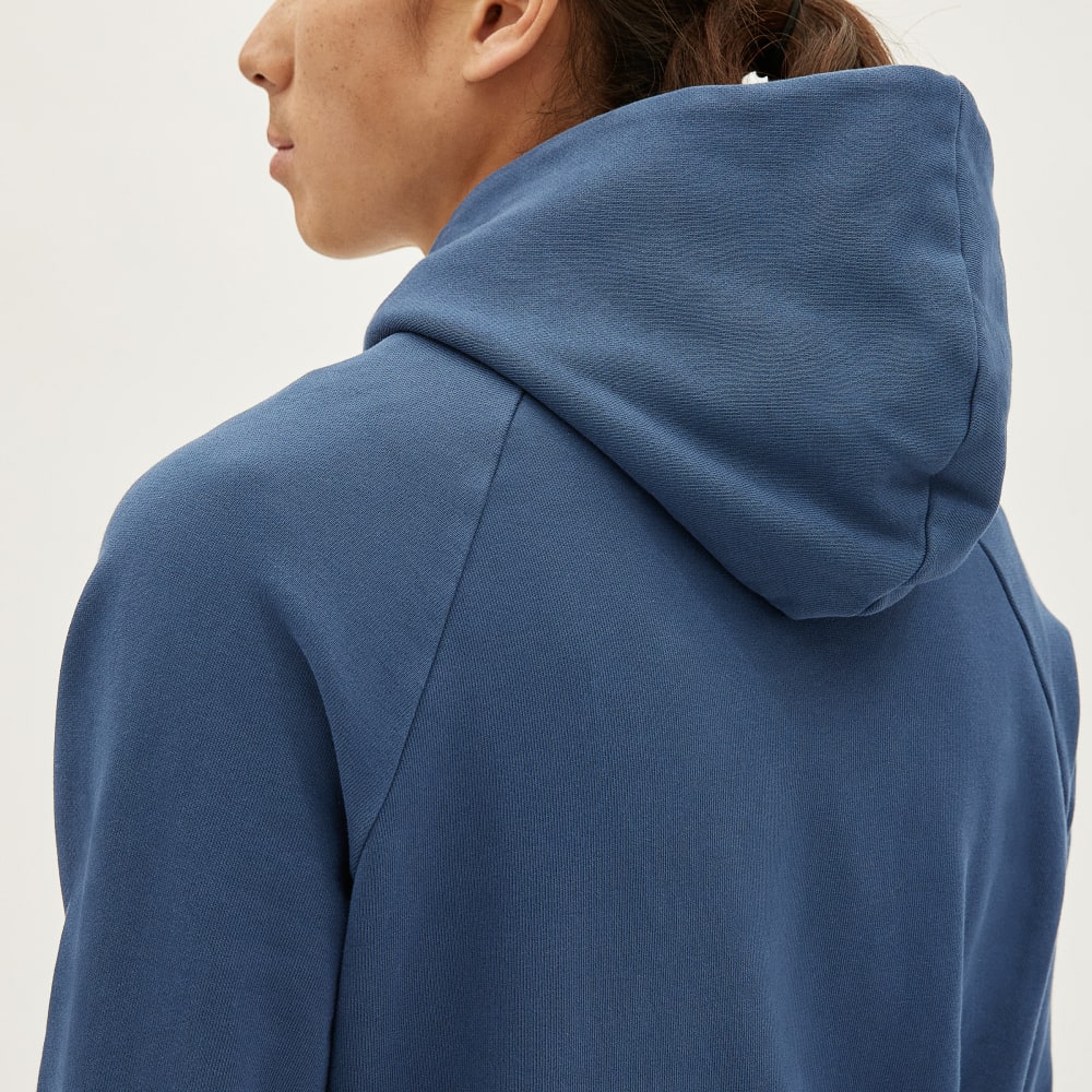 The Track Hoodie | Kingfisher Blue