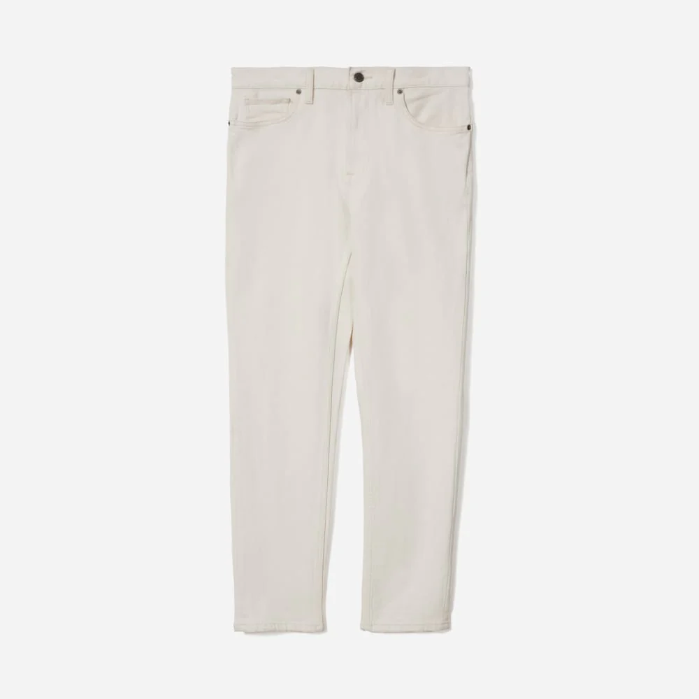 The Organic Cotton Slim-Fit Jean | Ecru