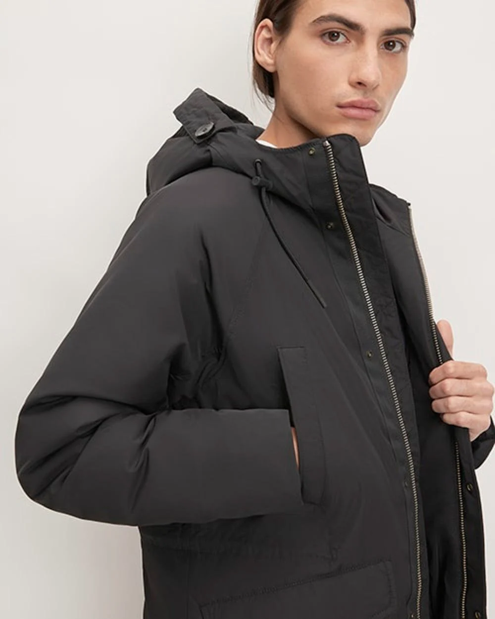 The ReNew Long Parka | Black