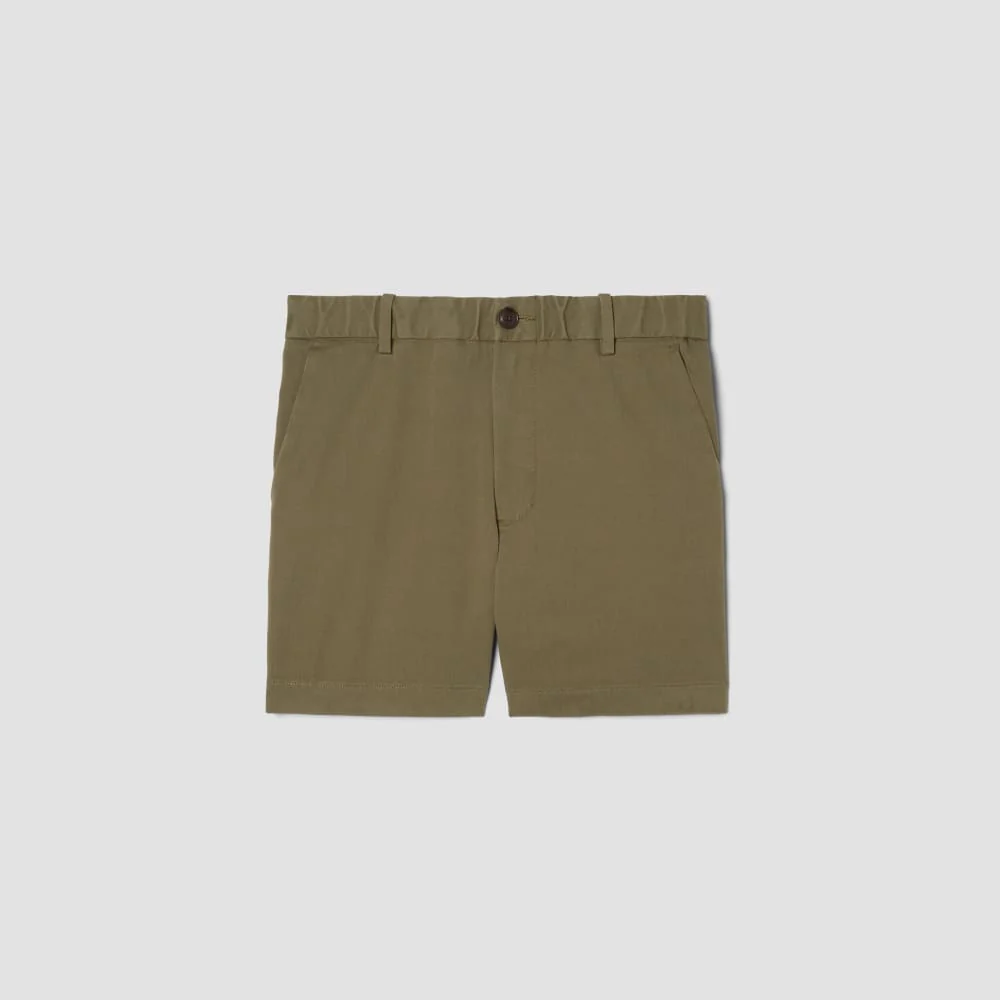 The Pull-On Performance Chino 5 Short | Kalamata