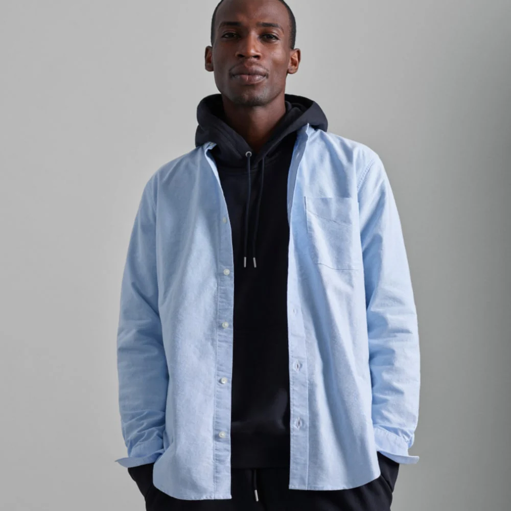 The Standard Fit Japanese Oxford Shirt | Uniform | Light Blue | Standard