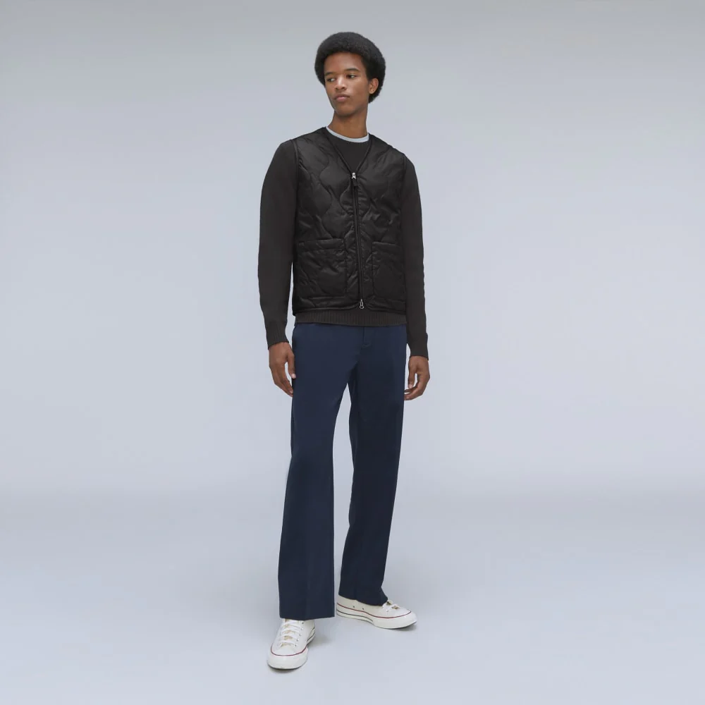 The ReNew Liner Vest | Black