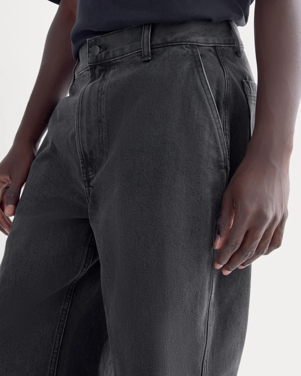 Baggy Rigid Jean | Washed Black | 32