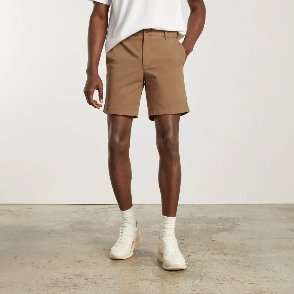The 7” Slim-Fit Performance Chino Short | Toasted Coconut