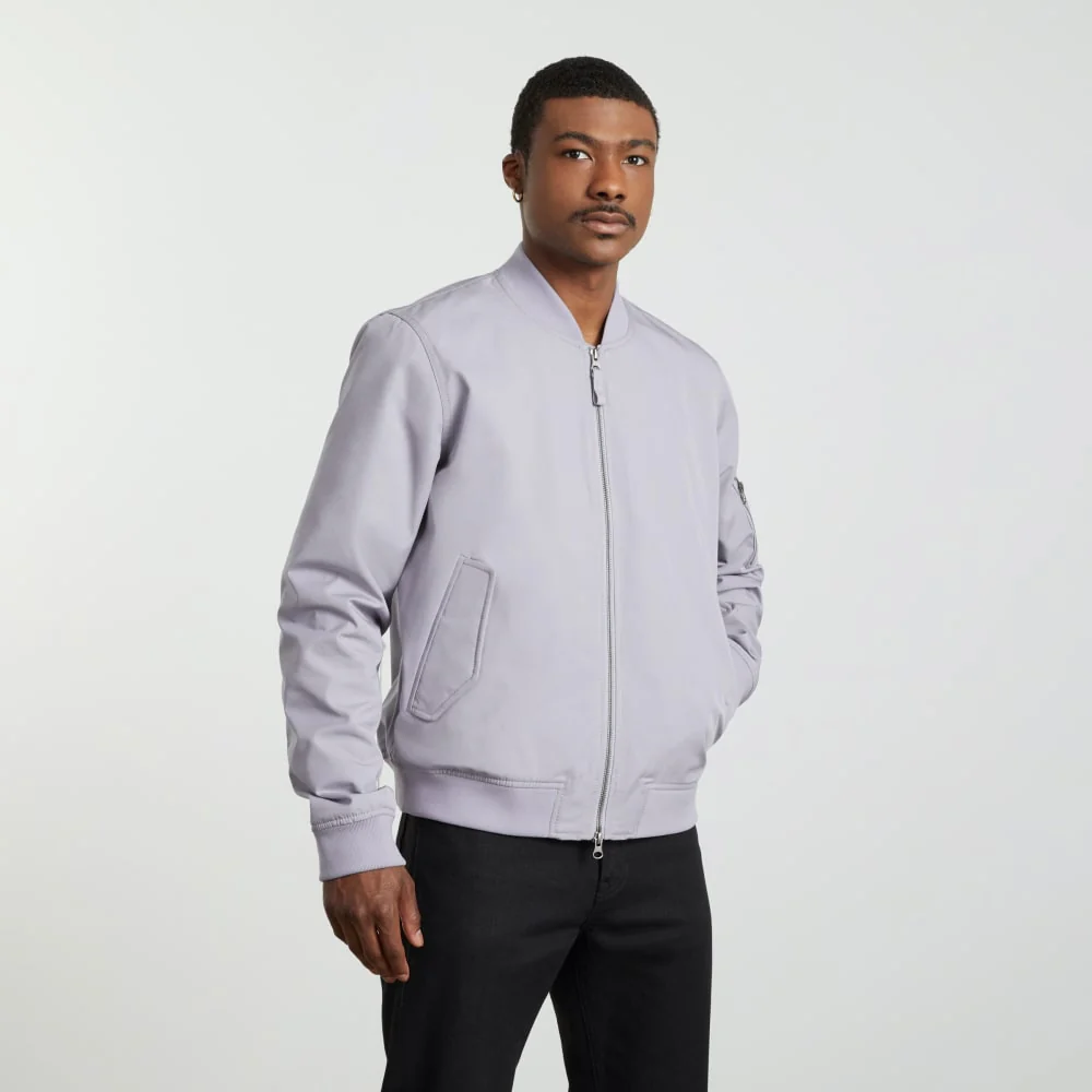 The Bomber Jacket | Uniform | Lilac Grey