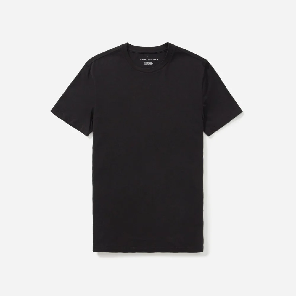 The Organic Cotton Crew | Black