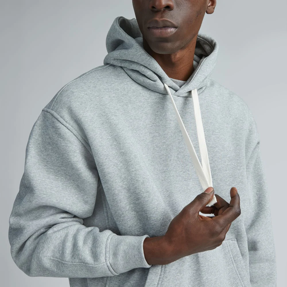 The ReTrack Hoodie |  Heathered Grey