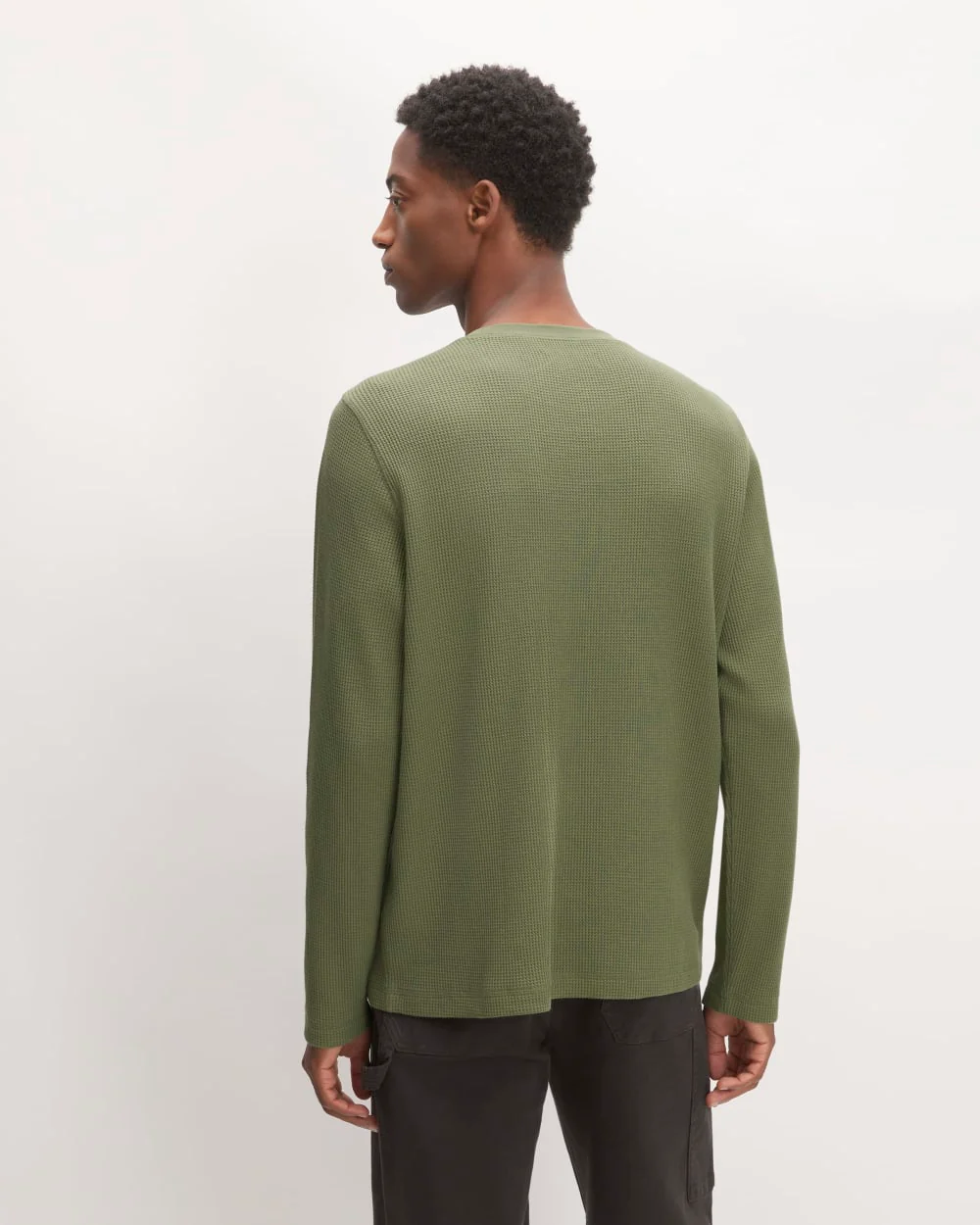 The Waffle Long-Sleeve Crew | Kalamata