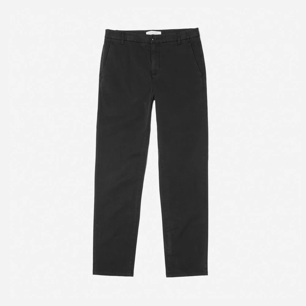 The Midweight Slim Chino | Muted Black