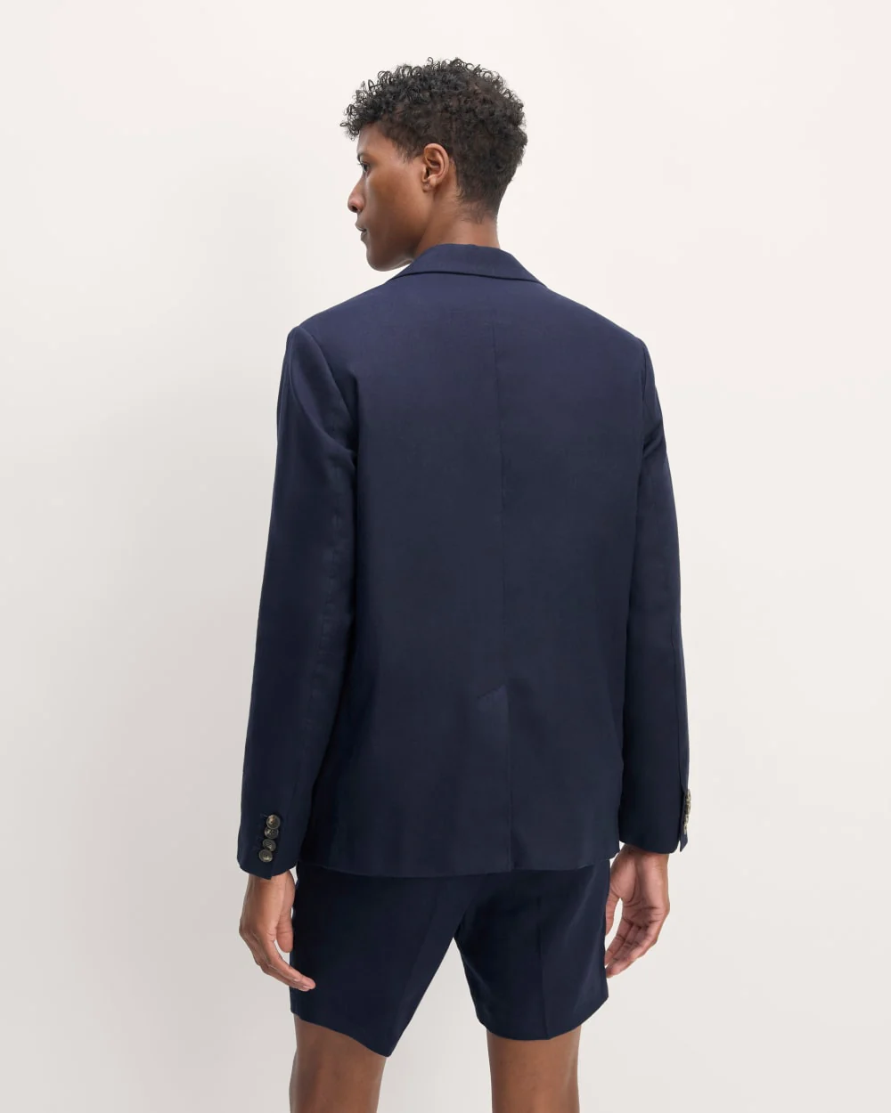 The Linen Blazer | Navy