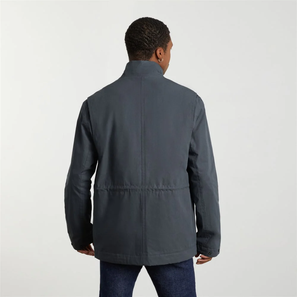 The Waxed Cotton Jacket | Slate