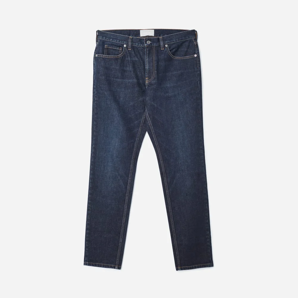 The Organic Cotton Slim-Fit Jean | Broken-In Blue Wash